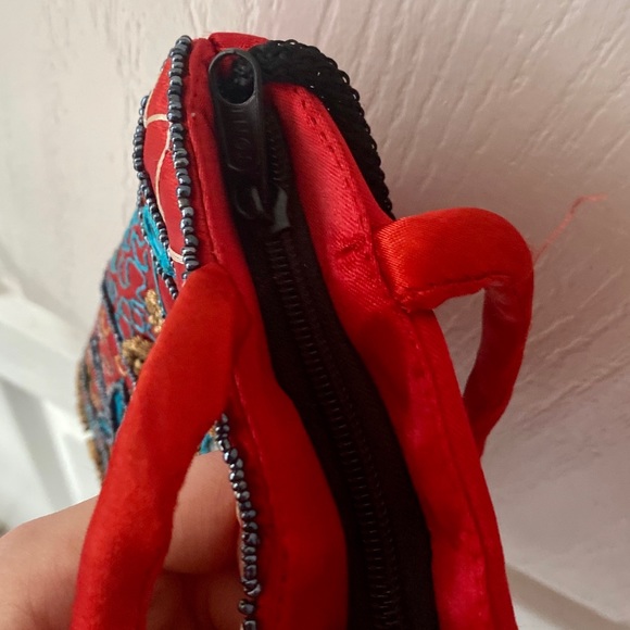 Beaded Purse from India - Picture 6 of 7